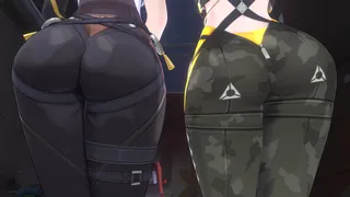 Evelyn Trigger Booty Bump Close Up 4K Goon Duude