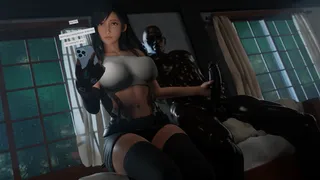 Tifa Handjob NTR Scene