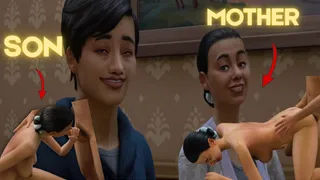 Mother and Son Taboo Casting Sex for Money