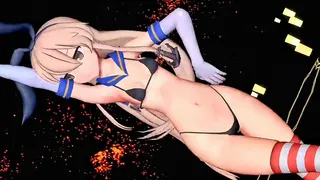Shimakaze Lupin MMD R15 GuraMMD