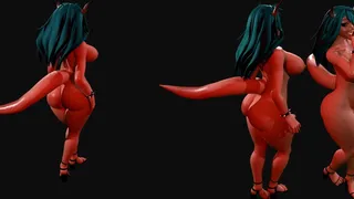 Syn3ko Zavya Walkcycle Animation