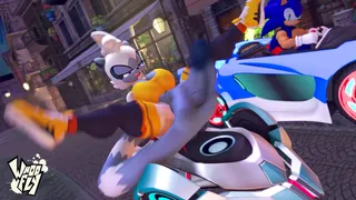 Hot Tangle Tailjob Scene