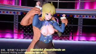 Erotic Selection: Knight King Saber's Defeat [Spanish]