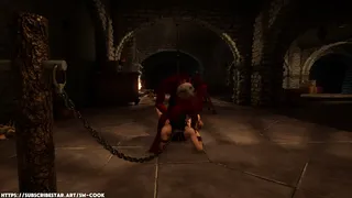 Dungeon Rat Fucks Chained Elf Girl