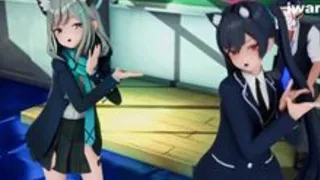 [Danza erotica] Serika&Shiroko sala da ballo (lavoro su commissione)