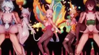 DanceSexMix_Lantern Rite_Girls【25Min】