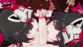 Hanabi Double Fellatio