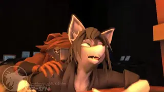 Dasha and Officer Flint SFM Animation