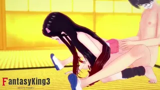 Demon Slayer - Mitsuri Kanroji and Nezuko Kamado Threesome