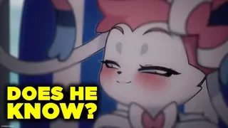Sylveon and Eevee Furkendo