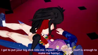 Tohsaka Rin and Jotaro hentai sex
