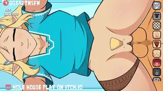 Zelda bent Over