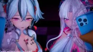 Camellya & Carlotta ???? SEXO ROSA CALIENTE ????