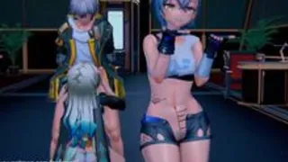 Firefly & Silverwolf ????Queencard_Go Sex