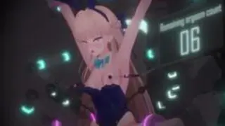 Foot Closing Endurance Game (Hard Mode) [Blue●ka/Asuka●Toki/Clipping Torture]