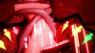 触手ブラシにゾリゾリされるフランちゃん