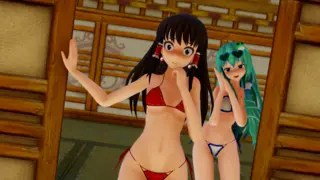 Reimu & Sanae | Onsen Trip - YoiYoi Kokon