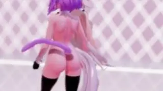 【催眠SexDance】 バニーなお〇ゆとフ〇キが催眠にかけられてGood-night Kiss / by Bunny Ok*yu & F*buki