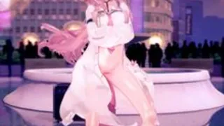 52.【NTR personalizzato】Hakui Koyori Esposizione all'aperto (Hot Pink) (Hololive)