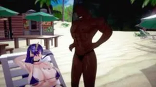 [BBC][NTR] Raiden Shogun's boring day