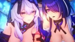 [R18 เซ็กส์ล้วน] Acheron x Black Swan #1\Acheron\Black Swan\Honkai: Star Rail