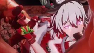 Honkai: Star Rail - Christmas Sausage Party March7th????⛄????❄❄️????