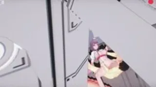 (Blue Archive SEX SFX) لعب بيت بيوت مع إينيا، ولكن...