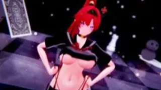 No.41【Yinlin 吟霖】'Función de Bamboleo de Pechos' Solo necesito sacudir mi pecho y trasero, mientras que el vagabundo tiene que considerar mucho erotismo ❤️⚠️Advertencias futa⚠️