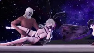 18. Bronya and Mei join forces to defeat the Sinful Ribbon~