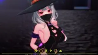 【Gentleman Hand & KUROMARU】Halloween Saya◯saku◯we gets brutally violated by Gentleman Hand and KUROMARU in Happy Hollow and God Club (Variations: No text/kana, long hair, shameful full nudity, patch, BDSM)