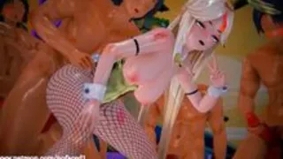 【Baile de Crema de Chocolate y Sexo】Ningguang & Chiori ????