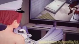 QOS♠NTR Киана - Просьба Капитана о 'само-куколдинге'