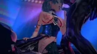 【Arknights】【QOS】Cat Lover TV----A Scummy Teacher Who Uses Students to Masturbate for Herself (Heidi & Kal'tsit)