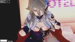 QOS♠Vita, которая подчинилась BBC, отправила несколько видео капитану + SexDance Rabbit Hole