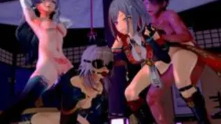 【Casino Bunny Girl Chapter 06: Firefly/Topaz/Silver Wolf/March 7th/Jingliu - Five-Person Final Party Chapter ENDING】Celebratory orgy after successfully collecting star slaves!