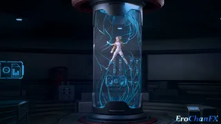 Oh no! Sigrika got stuck inside this tube thing!