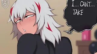 Rei Todoroki x Uraume Doppia Penetrazione con Dildo