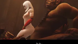 Sally Whitemane Baisée Profondément par un Orc