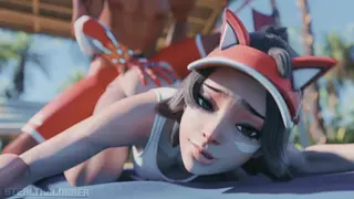 Kiriko bagnina in servizio