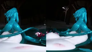 Phrolova e Slimechan sesso lesbico bollente! VR