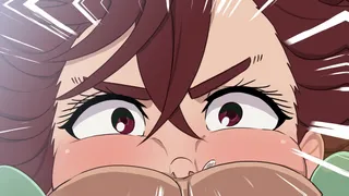 Momo Ayase scopata brutalmente in faccia - Dandadan Anime Hentai Porn