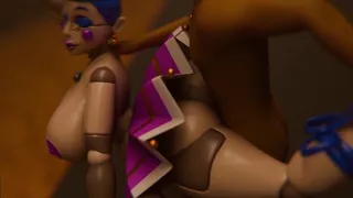 Ballora after performance