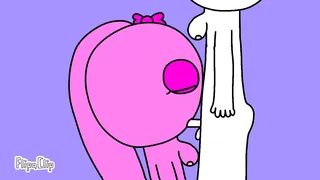 (Futa) Pinki gives Wenda a blowjob