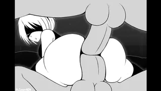 Yorah 2B Doppio Creampie Anale [Zonen404]