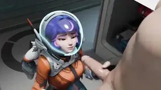 Pene Grande, Pompino, Eiaculazione Overwatch Rule34