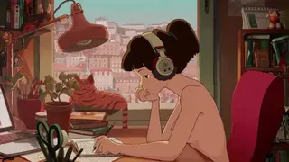 Lofi Girl تشتت انتباهها [Axebxe]