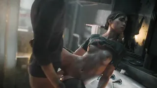 Sesso di figa con sperma 3D