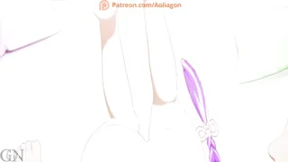 Animazione 3D Anime Lesbica Lesbiche NSFW Cunnilingus Rule34 Yuri