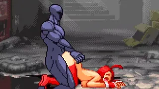 Kuromaru VS Kuromaru et Chun-Li, Morrigan, Poison