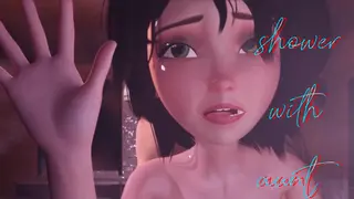 SOUS LA DOUCHE AVEC TATA